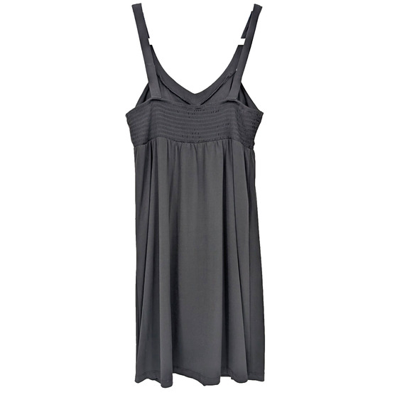 VTG Y2K Candies Black Beaded Neckline Babydoll Baddie Jersey Mini Dress Medium - Picture 6 of 8